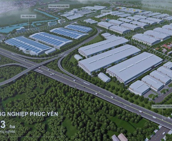 Phú Thọ khởi công khu công nghiệp gần 2.000 tỷ đồng tại phường Phúc Yên