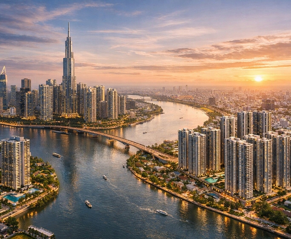 Dòng tiền co cụm, bất động sản TP. HCM bước vào pha sàng lọc mới