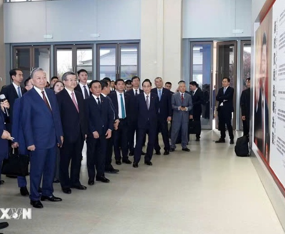 Tổng Bí thư, Chủ tịch nước Tô Lâm thăm Khu mới Hùng An của Trung Quốc