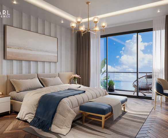 Khám phá căn hộ độc bản tại Pearl Residence Cửa Lò