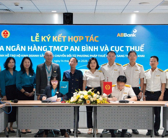 Kê khai, nộp thuế dễ dàng hơn: ABBank hợp tác với Cục Thuế triển khai giải pháp số