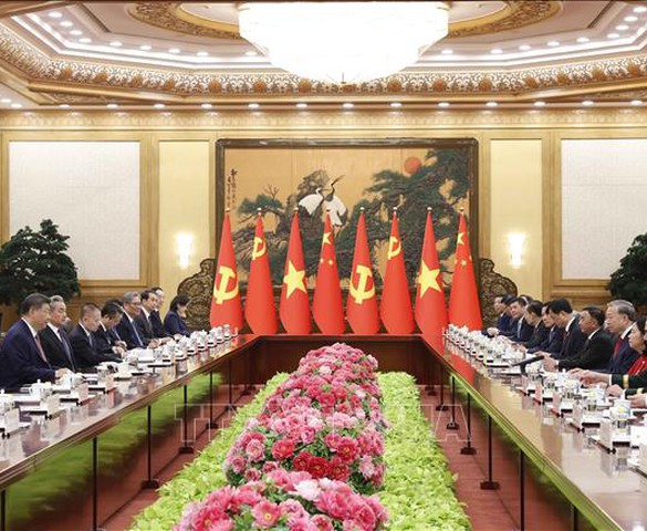 Tổng Bí thư, Chủ tịch nước Tô Lâm hội đàm với Tổng Bí thư, Chủ tịch Trung Quốc Tập Cận Bình