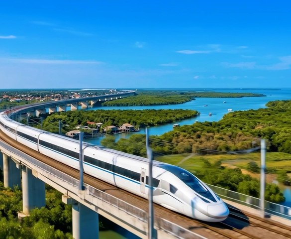 Đường sắt tốc độ cao đầu tiên của Việt Nam: Giải mã 'cú hích 30 phút' làm thay đổi bản đồ bất động sản phía Bắc