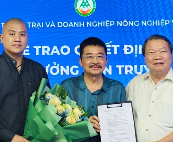 Bổ nhiệm ông Vũ Tiến làm Trưởng ban Truyền thông Hiệp hội Trang trại và Doanh nghiệp Nông nghiệp Việt Nam