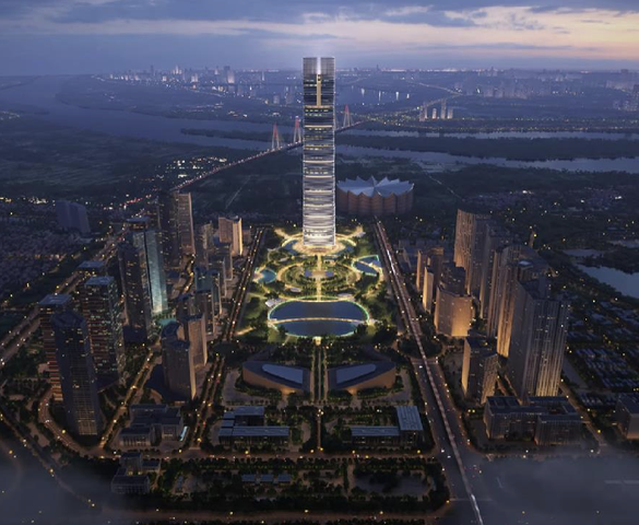 Việt Nam sắp bắt đầu triển khai xây dựng ‘siêu thành phố’ trung hoà carbon đầu tiên trên thế giới, sở hữu tháp chọc trời vượt mặt Landmark 81