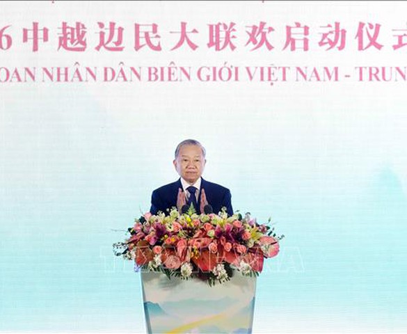 Tổng Bí thư, Chủ tịch nước Tô Lâm dự Lễ khởi động Liên hoan nhân dân biên giới Việt Nam – Trung Quốc năm 2026