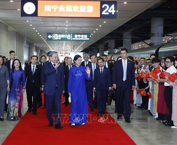 Tổng Bí thư, Chủ tịch nước Tô Lâm kết thúc tốt đẹp chuyến thăm Trung Quốc