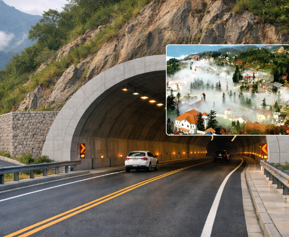 Nơi được mệnh là 'Thụy sĩ của Việt Nam' lần đầu tiên trong lịch sử sẽ có hầm xuyên núi 1.200m, xóa bỏ ùn tắc và TNGT tiềm ẩn