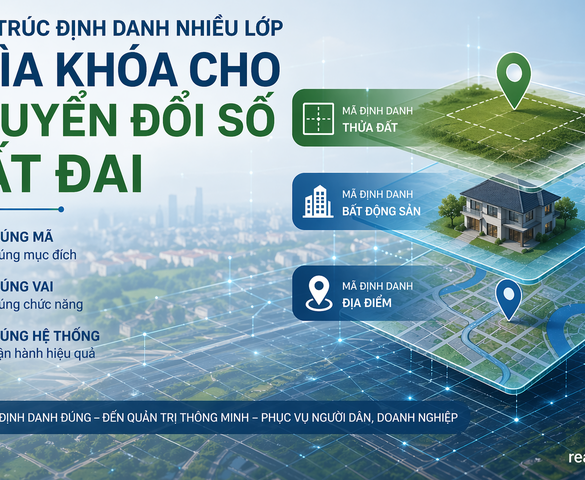 Mã geohash cho thửa đất: Thuận cho máy, khó cho người?