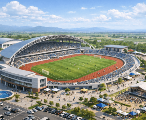 Bắc Ninh chấp thuận đầu tư Khu thể thao hơn 286 tỷ đồng tại xã Văn Môn