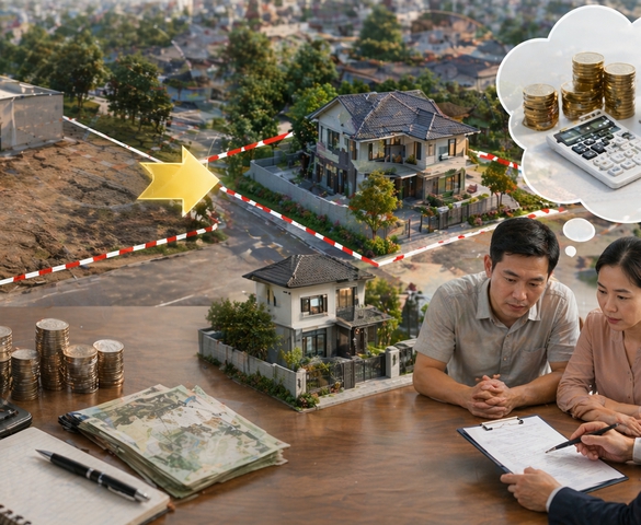 Kể từ nay, chi phí khi chuyển từ đất phi nông nghiệp không phải là đất ở sang đất ở được tính như thế nào?