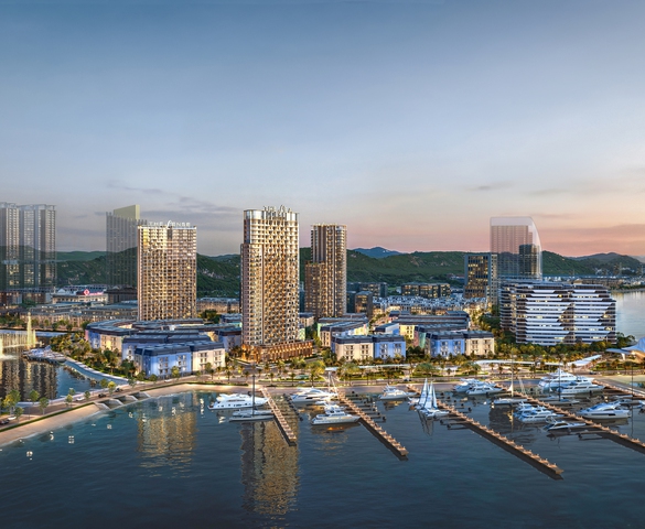 Tòa tháp The Sea: BIM Land kiến tạo chuẩn sống mới bên vịnh du thuyền