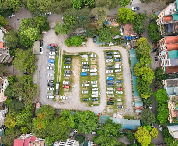 Cận cảnh dự án Trung tâm thương mại Đền Lừ "đắp chiếu" 17 năm bị Hà Nội nhắc tên