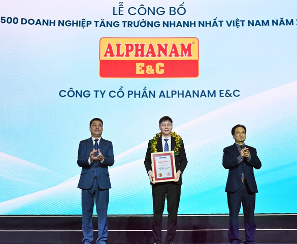 Alphanam E&C ghi danh vào Bảng xếp hạng FAST500 năm 2026: Dấu ấn tăng trưởng của một tổng thầu cơ điện Việt