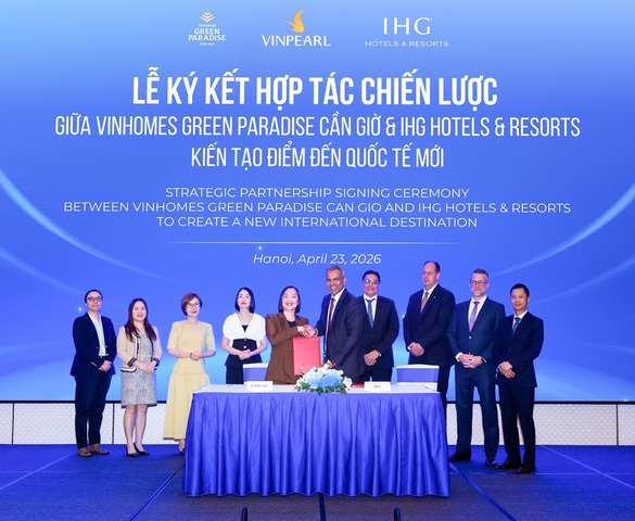 Vinhomes Green Paradise Cần Giờ và IHG Hotels & Resorts hợp tác đưa 4 thương hiệu khách sạn quốc tế tới siêu đô thị biển