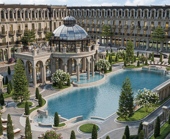 Tài sản hiếm có: Nhà phố gần nội đô cho thuê 50 triệu/tháng, sống như resort