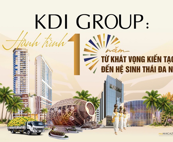 KDI Group: Hành trình 10 năm từ khát vọng kiến tạo đến hệ sinh thái đa ngành
