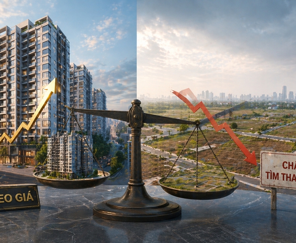 Bất động sản Đà Nẵng: Căn hộ 'neo giá', đất nền chật vật tìm thanh khoản