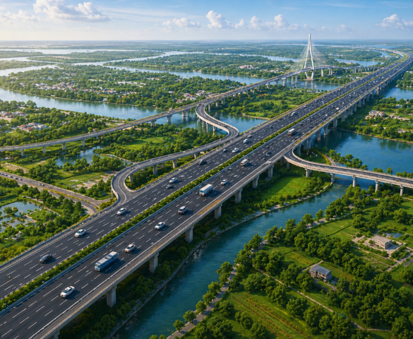 Đề xuất đầu tư 120.000 tỷ làm tuyến cao tốc dài hơn 200km đi qua 3 tỉnh, thành miền Tây