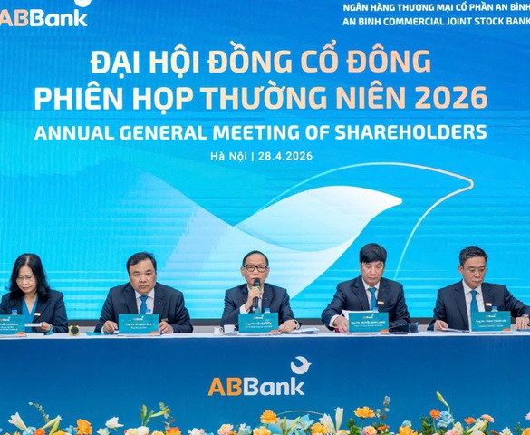 ĐHĐCĐ ABBank 2026: Mục tiêu lợi nhuận 4.500 tỷ đồng, tăng vốn lên hơn 20.000 tỷ, lộ trình niêm yết HOSE từ quý IV/2026