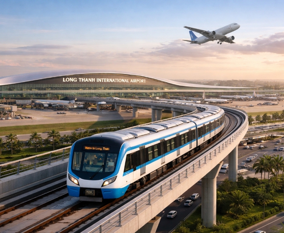 TP tương lai của Việt Nam muốn làm tuyến metro hơn 60.000 tỷ, kết nối đầu tàu kinh tế với siêu sân bay lớn nhất cả nước theo lệnh khẩn cấp