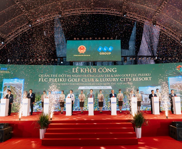 FLC khởi công quần thể đô thị nghỉ dưỡng gần 20.000 tỷ đồng tại Pleiku: Cú hích chiến lược cho du lịch Gia Lai