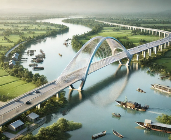 Chỉ vài ngày nữa, chính thức khởi công cầu vượt sông gần 600 tỷ tại Nam Định cũ