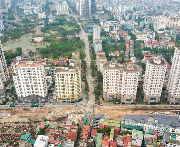 Vành đai 2.5 tăng tốc, hàng loạt chung cư dọc tuyến hưởng lợi hạ tầng