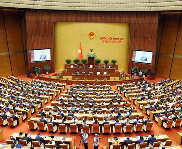 Nhiều nội dung quan trọng trong ngày làm việc đầu tiên Kỳ họp thứ Nhất, Quốc hội khóa XVI