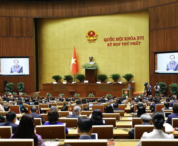 Toàn văn phát biểu khai mạc Kỳ họp thứ nhất của Chủ tịch Quốc hội Trần Thanh Mẫn