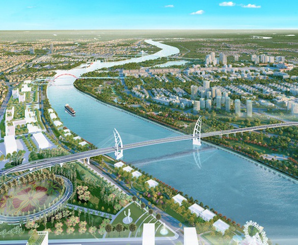 Thành phố nhỏ nhất Việt Nam sắp hoàn thành cầu dây văng 6.200 tỷ, mở lối đến trung tâm hành chính mới