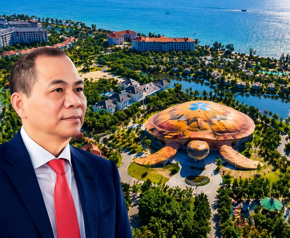 'Quân bài chiến lược' mảng nghỉ dưỡng của tỷ phú Phạm Nhật Vượng đặt mục tiêu doanh thu 16.000 tỷ năm 2026