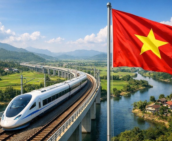 Tỉnh hẹp bậc nhất Việt Nam cấp tốc 'dọn đường' cho siêu dự án đường sắt tốc độ cao 67 tỷ USD