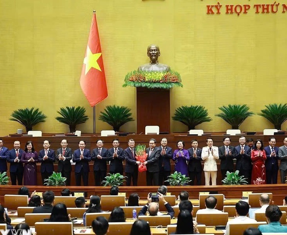 Quốc hội phê chuẩn việc bổ nhiệm Phó Thủ tướng, Bộ trưởng, thành viên Chính phủ