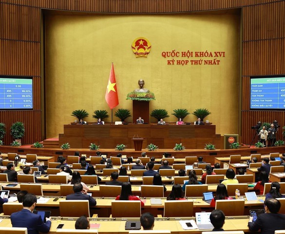 Ngày 8/4, Quốc hội tiếp tục công tác nhân sự, thảo luận các dự thảo luật