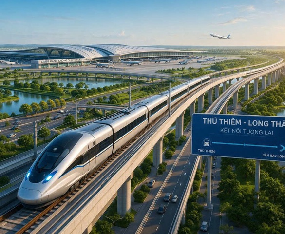 Tuyến đường sắt gần 85.000 tỷ kết nối TP. HCM tới siêu sân bay lớn nhất Việt Nam sẽ khởi công trước ngày 30/6