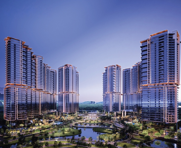 Noble West Lake Ha Noi: 12 tòa tháp 40 tầng thi công xuyên đêm, "đại công trường" lớn bậc nhất Tây Hồ Tây lộ diện