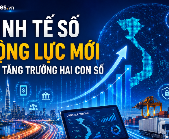 Kinh tế số và áp lực nâng chất lượng tăng trưởng