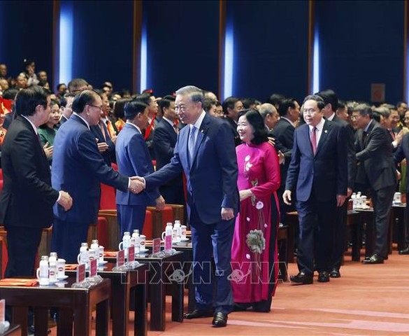Tổng Bí thư Tô Lâm tham dự Lễ Khai mạc trọng thể Đại hội đại biểu Mặt trận Tổ quốc Việt Nam lần thứ XI