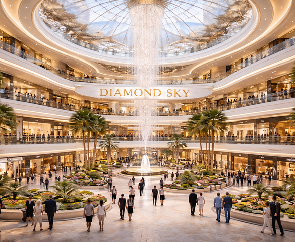 Diamond Sky: Khi sở hữu một căn hộ là sở hữu “cả một tầng mây”