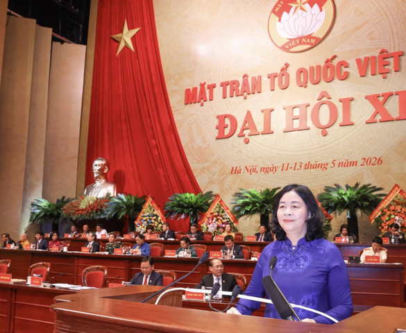 Bà Bùi Thị Minh Hoài tiếp tục giữ chức Chủ tịch UBTW MTTQ Việt Nam khóa XI