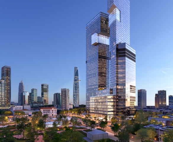 TP.HCM sắp có tòa tháp đôi One Central Saigon cao nhất Việt Nam