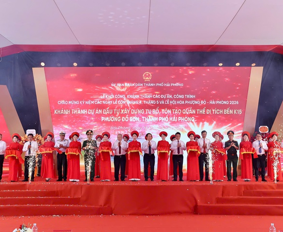 Hải Phòng đồng loạt khởi công, khánh thành 14 dự án trọng điểm