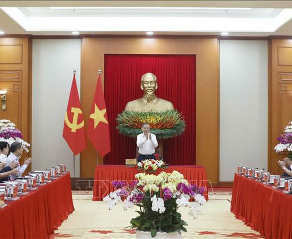Tổng Bí thư, Chủ tịch nước chủ trì Phiên họp BCĐ tổng kết 100 năm Đảng lãnh đạo cách mạng Việt Nam