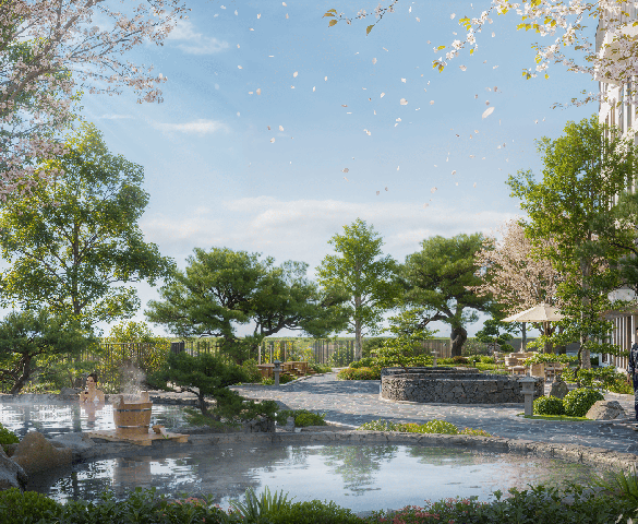 Khám phá các dòng khoáng tại Forest Onsen – Tổ hợp onsen trị liệu của Ecopark giữa Eco Retreat