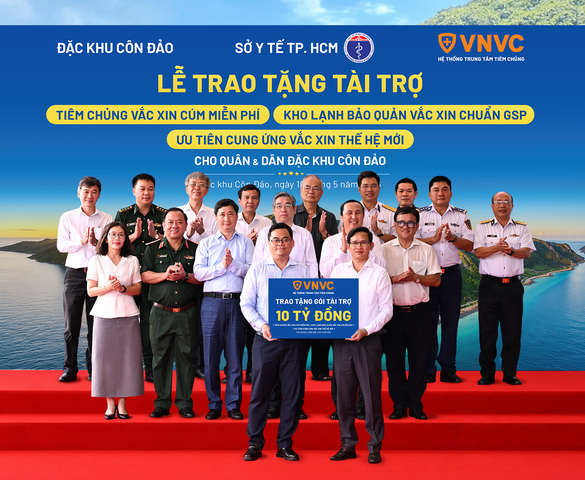 Hệ thống Trung tâm Tiêm chủng VNVC tài trợ hơn 10 tỷ đồng giúp Côn Đảo nâng cao năng lực y tế dự phòng và du lịch an toàn