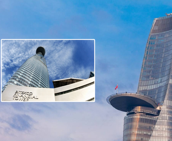 Tòa tháp chọc trời 400 triệu USD từng lọt TOP cao nhất Việt Nam: Sở hữu sân bay treo trên cao hiếm có, được bao phủ bởi hơn 6.000 tấm kính