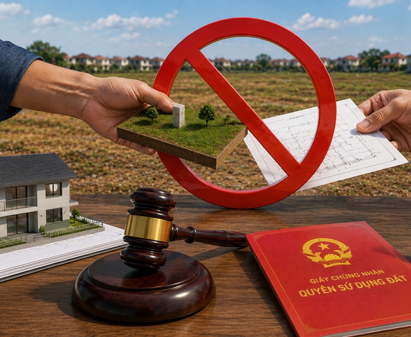 Từ nay, tự ý chuyển nhượng đất chưa có sổ đỏ có thể bị phạt tới 100 triệu đồng