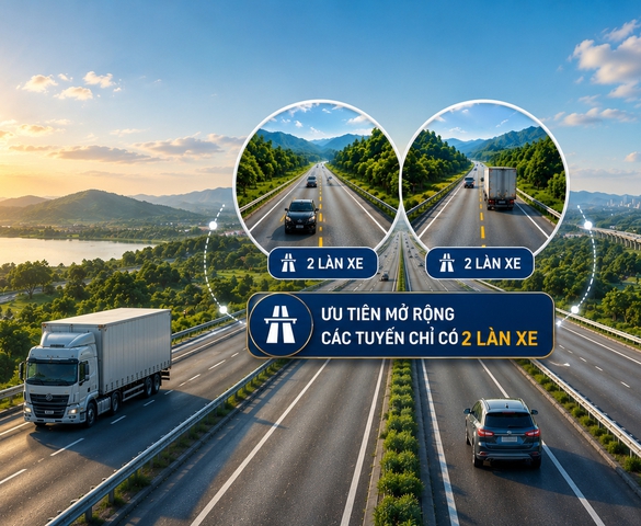 Việt Nam cần đến 500.000 tỷ đồng để mở rộng cao tốc, sẽ ưu tiên các tuyến chỉ có 2 làn xe