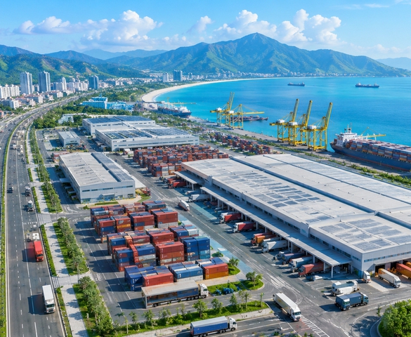 Việt Nam dự kiến có thêm trung tâm logistics và trung chuyển quốc tế tại tỉnh có bờ biển dài nhất cả nước